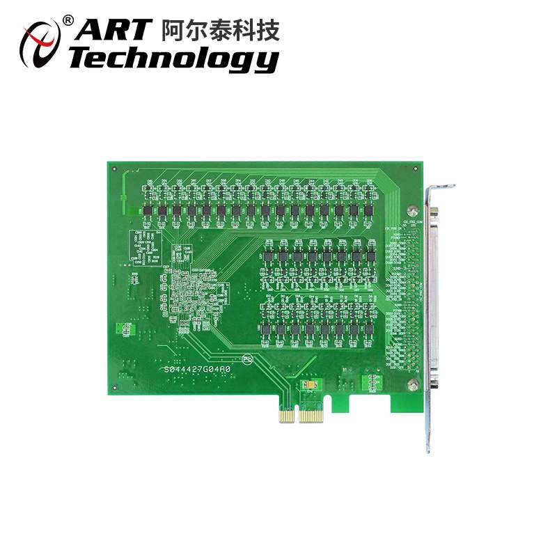 阿尔泰PCI2307PCI继电器输出卡16路DI开关量卡16路模拟量采集工控