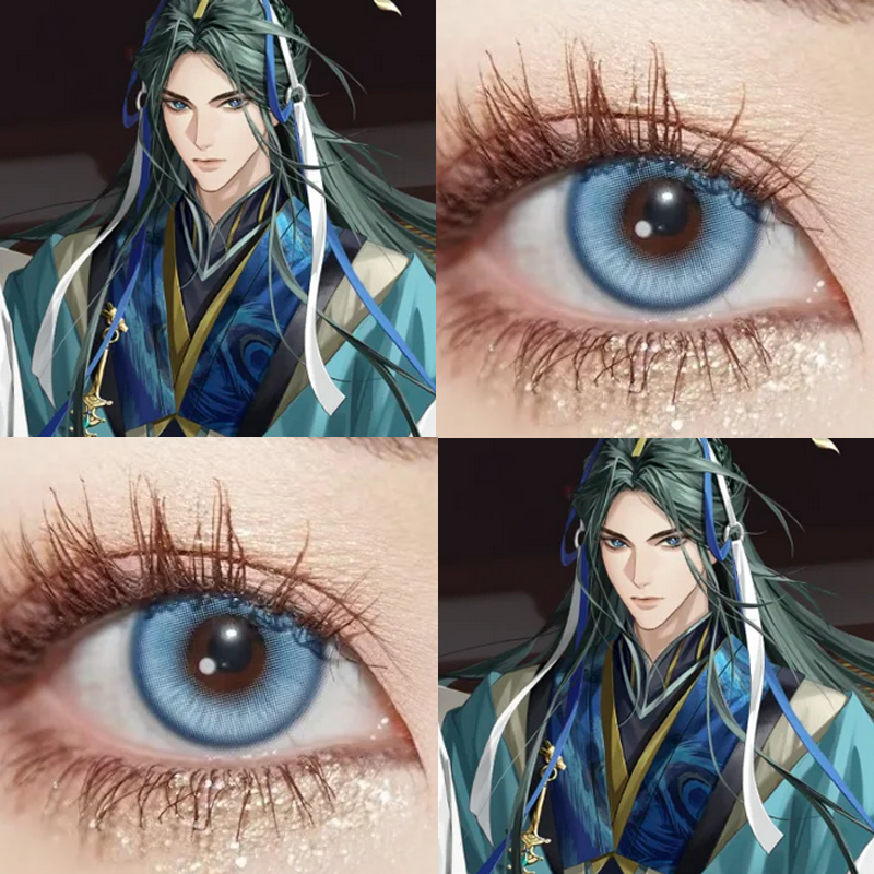 买一副 送护理液+美瞳盒