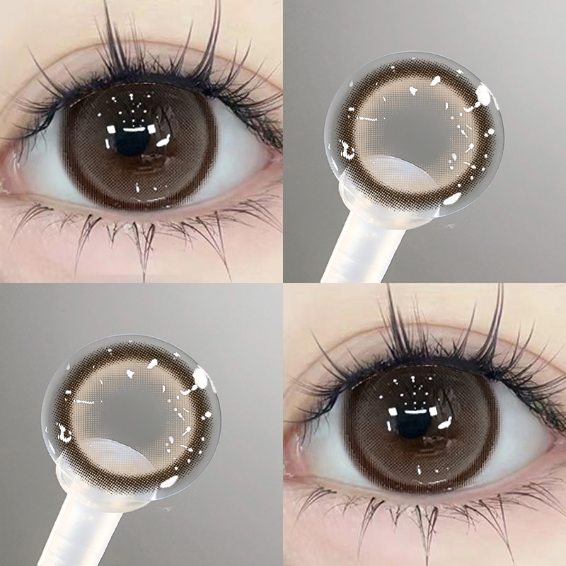 himi日光棕美瞳日抛10片装一次性大直径cos万圣节混血隐形眼镜3TB