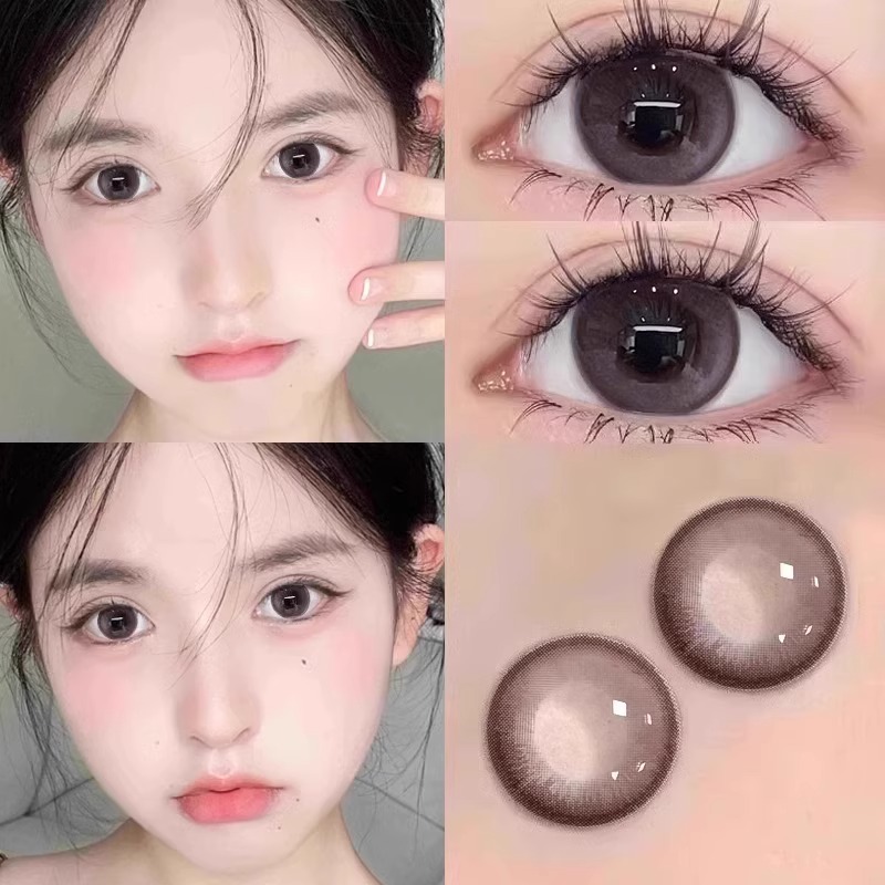 【买1送1】可拉拉经典半年抛美瞳送护理液官方旗舰店同款6st