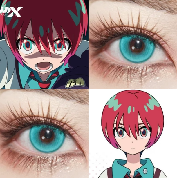 玛秋cos美瞳日抛机动战士高达GQuuuuuuX粒子精灵次元梦境青佳6st