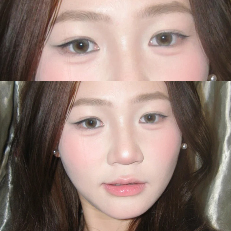 拜诗拉白日梦我美瞳半年抛混血大直径棕色2025新款隐形眼镜8ST