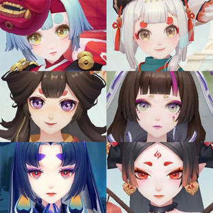 阴阳师cos美瞳日抛鲸千姬缘结神神乐鬼童丸帝释天不知火辉夜姬ah