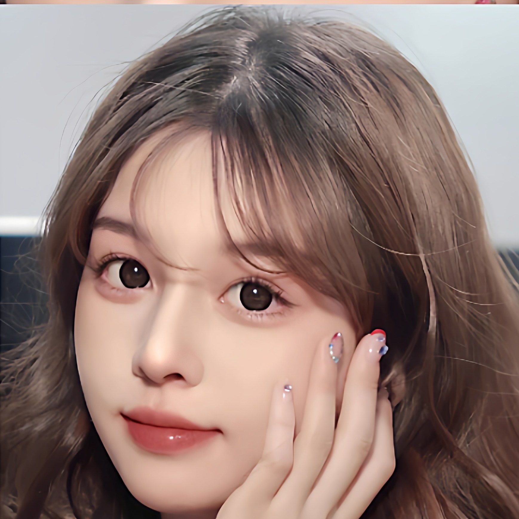 【买一送一】伊娃爱美瞳半年抛木水星回环魔法黑茶大直径正品6st