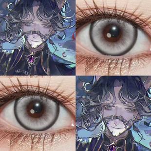 第五人格作曲家暮影cos美瞳日抛白月光云舞灰幻色冷灰doya显色ah