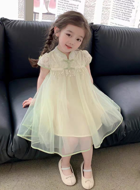 现货【公主裙]SC162女童夏季2025新款公主裙连衣裙
