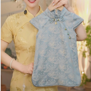 2025新中式 现货 新款 SC132女童夏季 国风旗袍裙 兰心