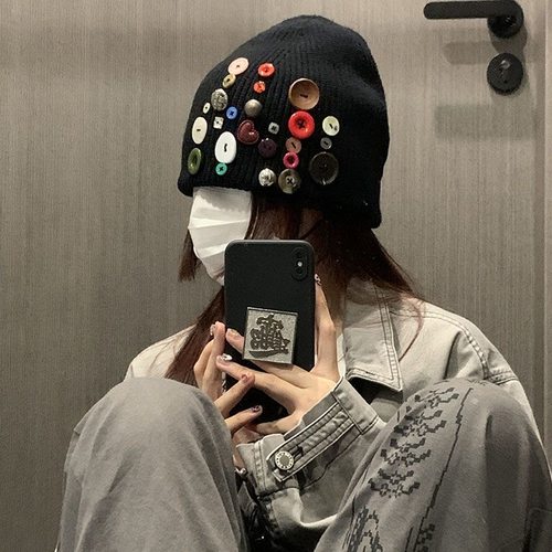 毛线帽街头街头男女通用秋冬