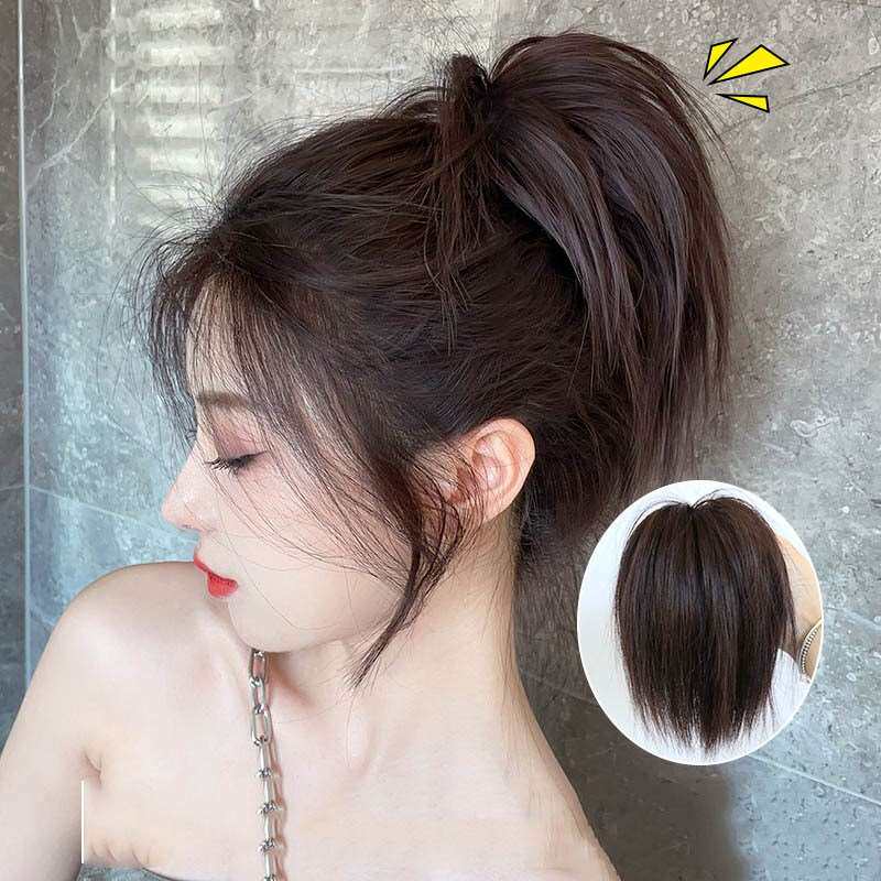 假发女短发网红新款长须可扎丸子头发饰懒人蓬松盘发圈鸡窝头假发