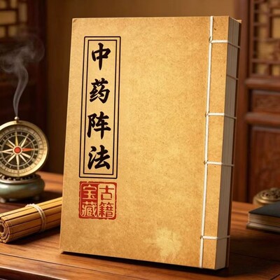 中药阵法 线装筒子页 内容通俗易懂 国学古籍
