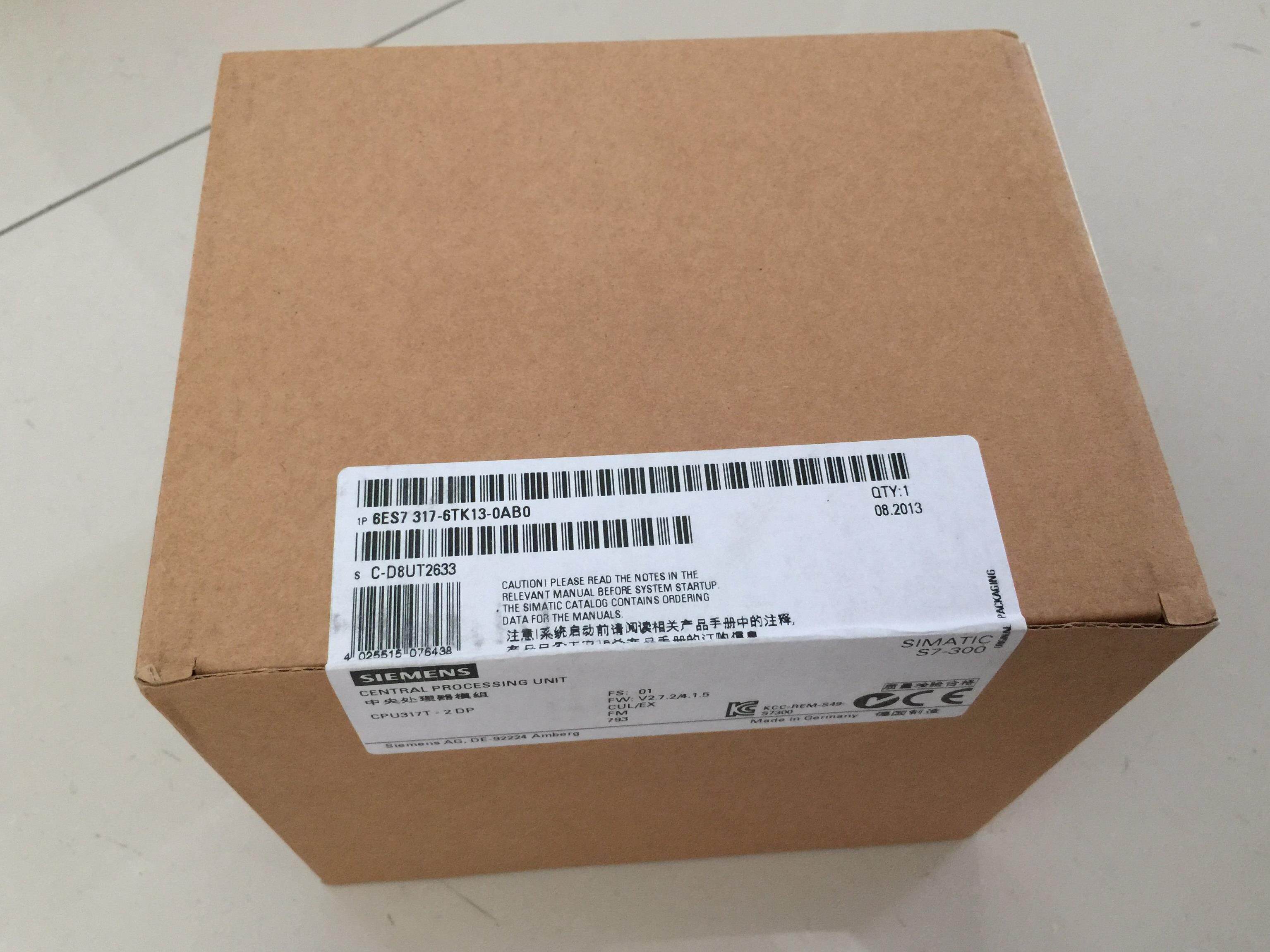 西门子6ES7317-6TK13-0AB0 S7-300CPU 317T-2DP中央处理器1024 KB_虎窝淘