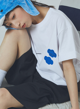 ROARINGWILD  咆哮野兽 白色小飞象卡通印花T恤