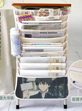 冰菓同款周边挂书袋多功能课桌男女收纳袋神器学生大容量挂书袋