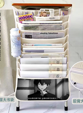 冰菓同款周边挂书袋多功能课桌男女收纳袋神器学生大容量挂书袋