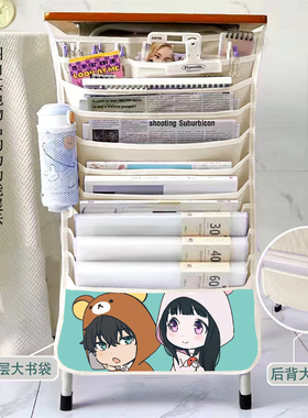 冰菓同款周边挂书袋多功能课桌男女收纳袋神器学生大容量挂书袋