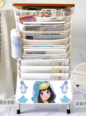 冰菓同款周边挂书袋多功能课桌男女收纳袋神器学生大容量挂书袋