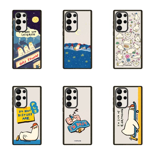 颓废鸭SSEBONG手机壳亚克力磁吸适用SAMSUNG三星GalaxyS26Ultra/25/24PLSU/23+/22防摔保护壳