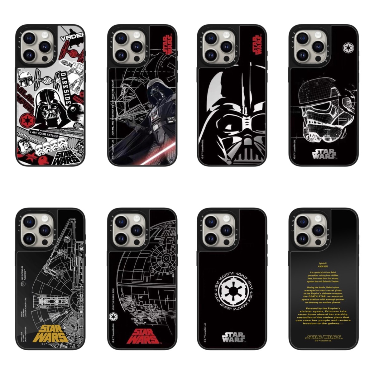 星球大战CASE手机壳镜面磁吸Magsfae适用iPhone17promax苹果16/15PM/14PRO/13防摔硬壳