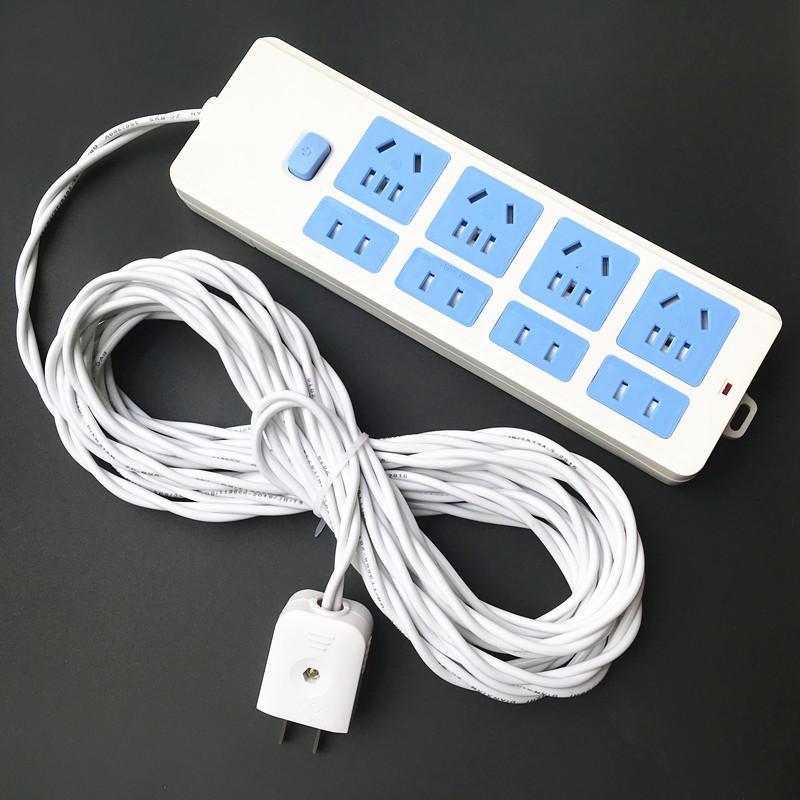 家用电线插板线电车充电线延长线防水防冻软线地拖线防晒插座带线