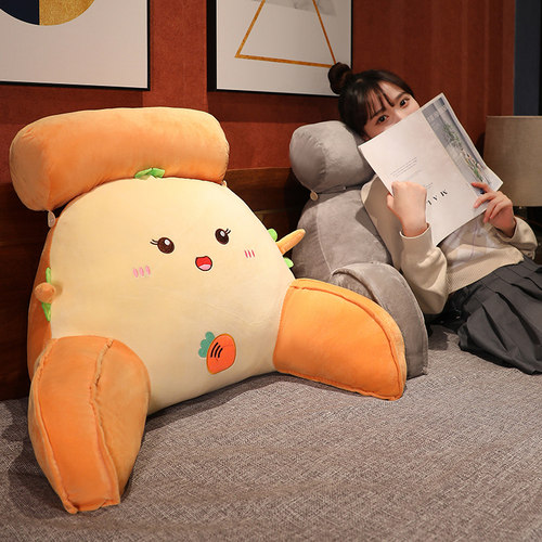 初絮床头靠垫可拆洗卡通可爱