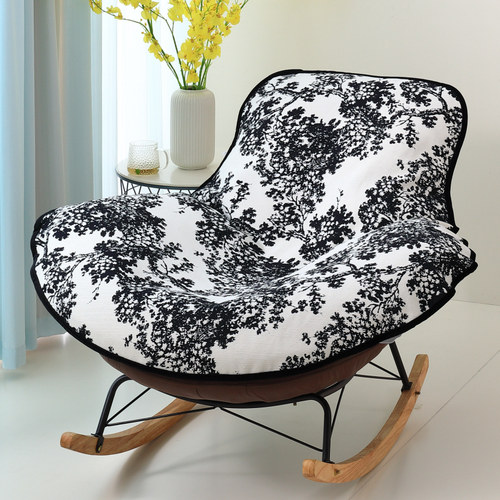 欧约雪尼尔摇摇椅垫套罩专用垫子