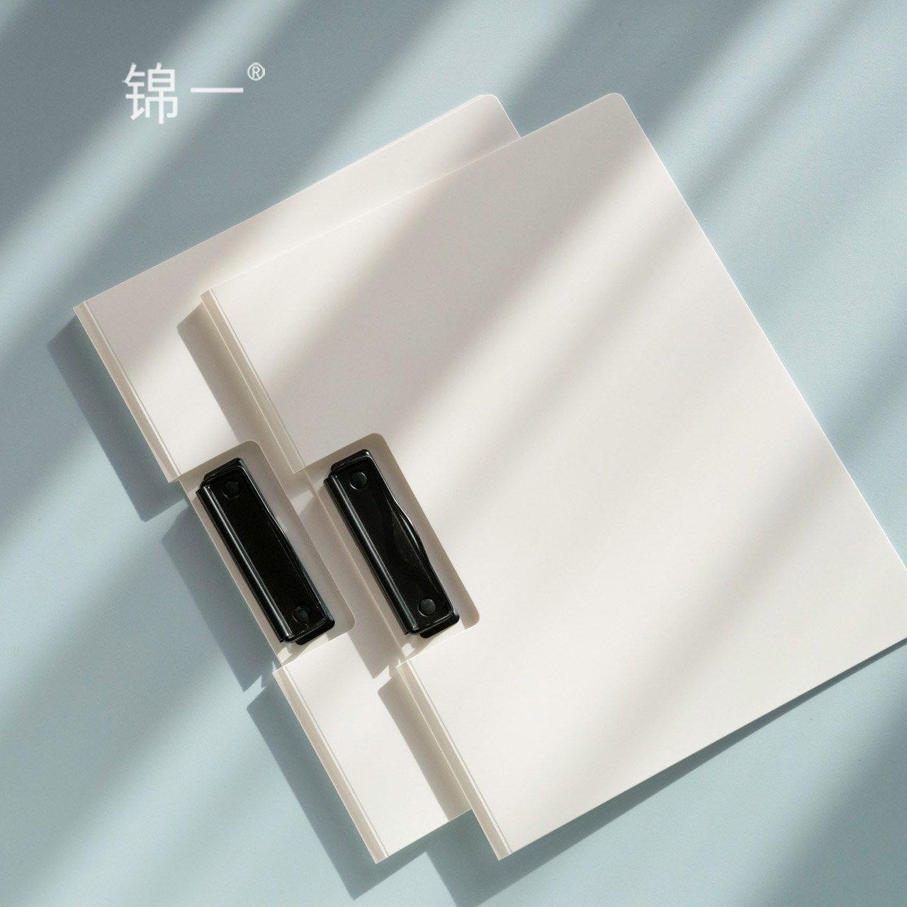 锦一文具A4文件夹板夹资料夹多功能硬壳横版写字板书垫板文具商务
