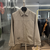 春季 新款 男士 休闲工装 高级肌理面料 时尚 翻领夹克外套潮 H系