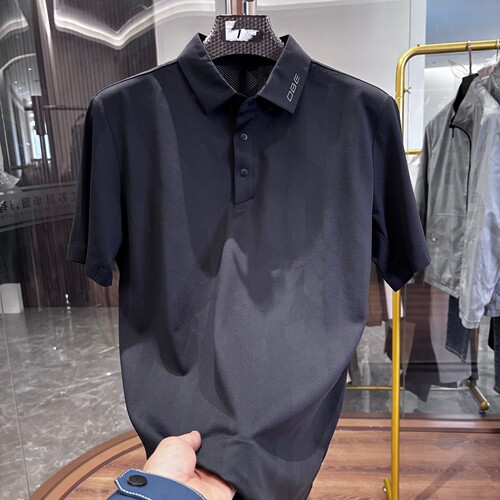 H家凉感冰丝运动翻领短袖POLO衫