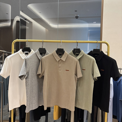 时尚休闲翻领短袖POLO衫