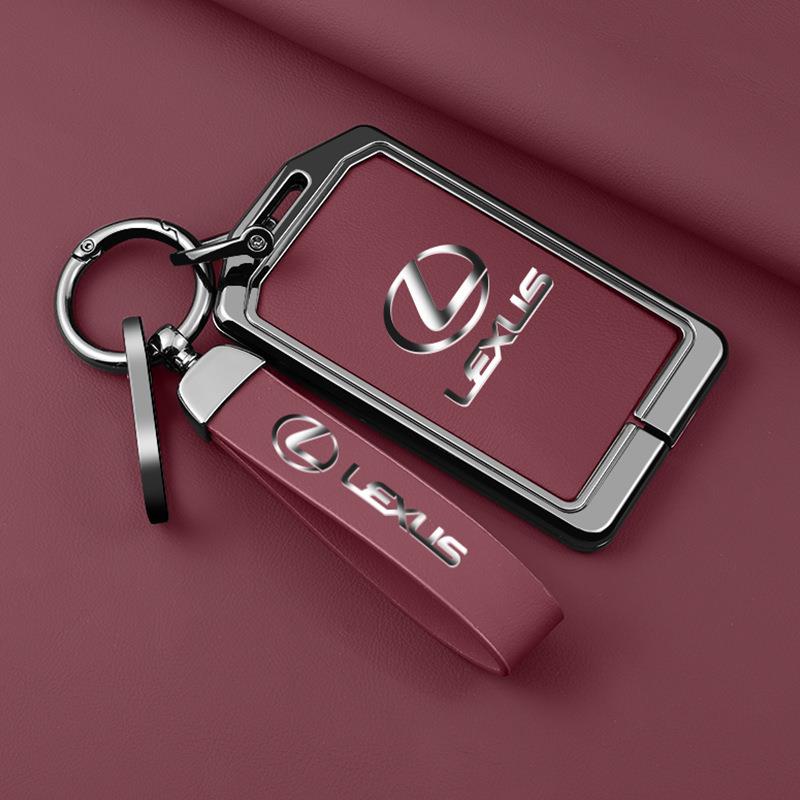 适用凌志LX570卡片钥匙套LS460L专用RX350 RX270金属车包扣男