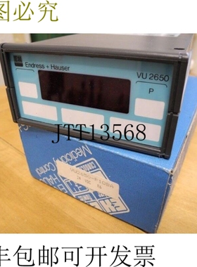 Endress+Hauser VU2650-P VU2650-P10BA 24VDC 4-20mA 缩放比例 0