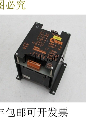 EES KSV 5 - B 7.5A 165VA 50/60Hz ta60 EN60742 KSV5-B