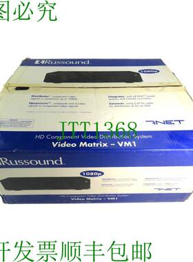 原装供应RUSSOUND VM1 4 视频矩阵 + 4 件 VMR1 新品