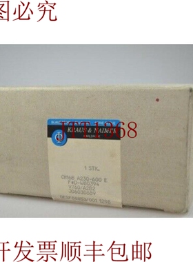 原装供应克劳斯和奈梅尔 CH16B A230-600 E