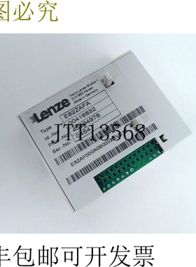 Lenze E82ZAFA ID号：00416832 状况良好