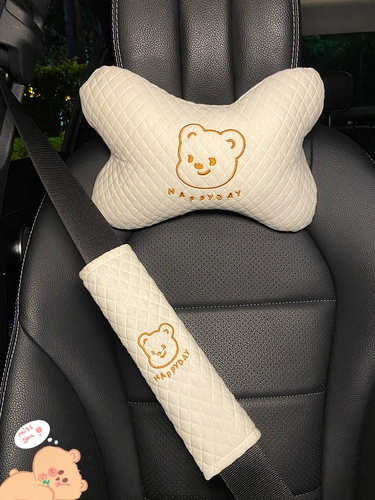 Автомобильная подушка -Care Seam Pillow Car Использует пару подушек мультипликационные мультипликации милый автомобиль внутренний крышка плеча творческая индивидуальность подушка подушка