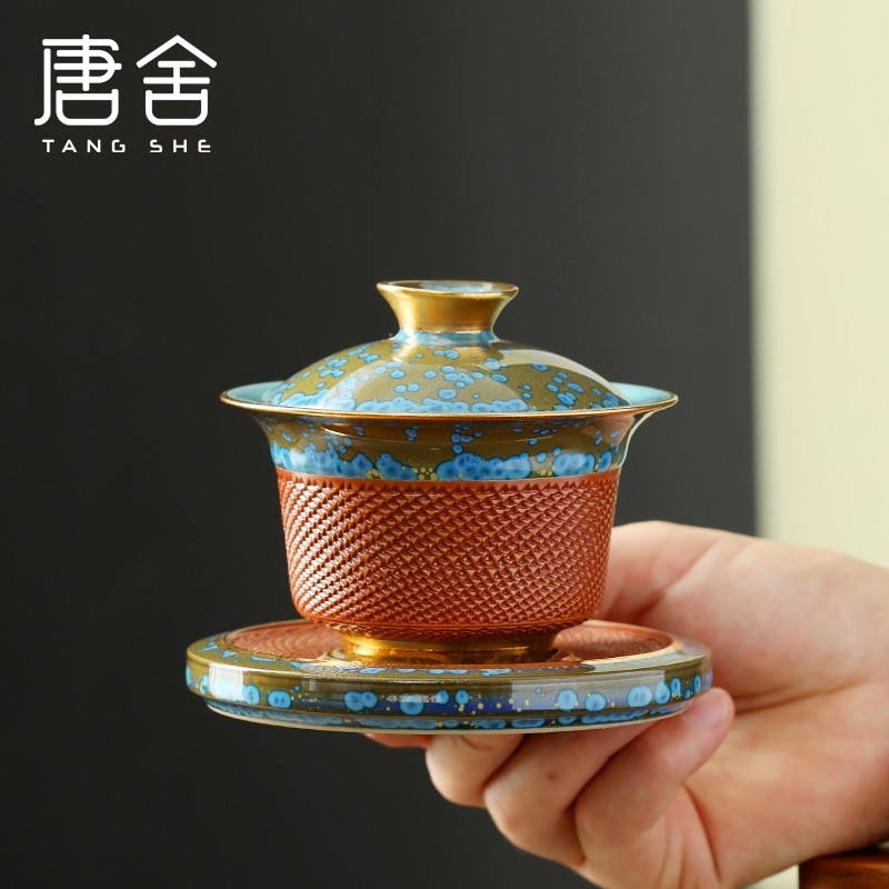 大元张金溪钧御跳刀高档陶瓷