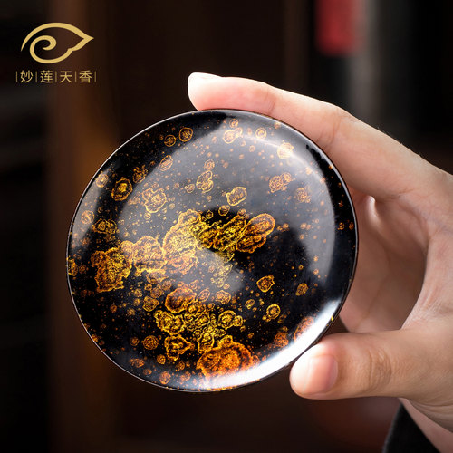 林剑军老师纯手工大漆电木杯垫