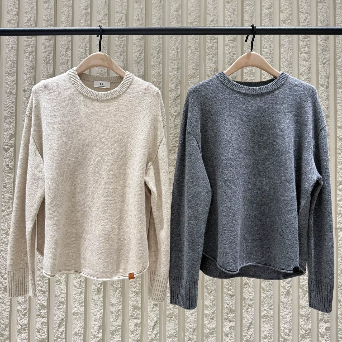 【acti系列】正品毛衣2025冬新品绵羊毛山羊绒宽松MBE4SWT074