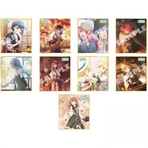 世界计划多彩舞台初音色纸