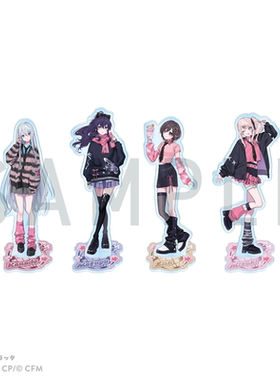 【预定】世界计划多彩舞台 melopale咖啡厅联动 立牌 25时