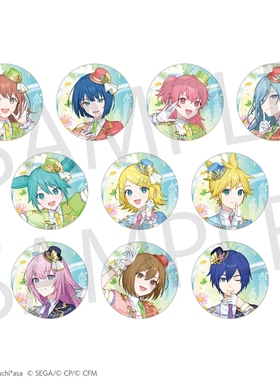 【预定】世界计划多彩舞台 pjsk HAPPY TIME MMJ吧唧 徽章76mm