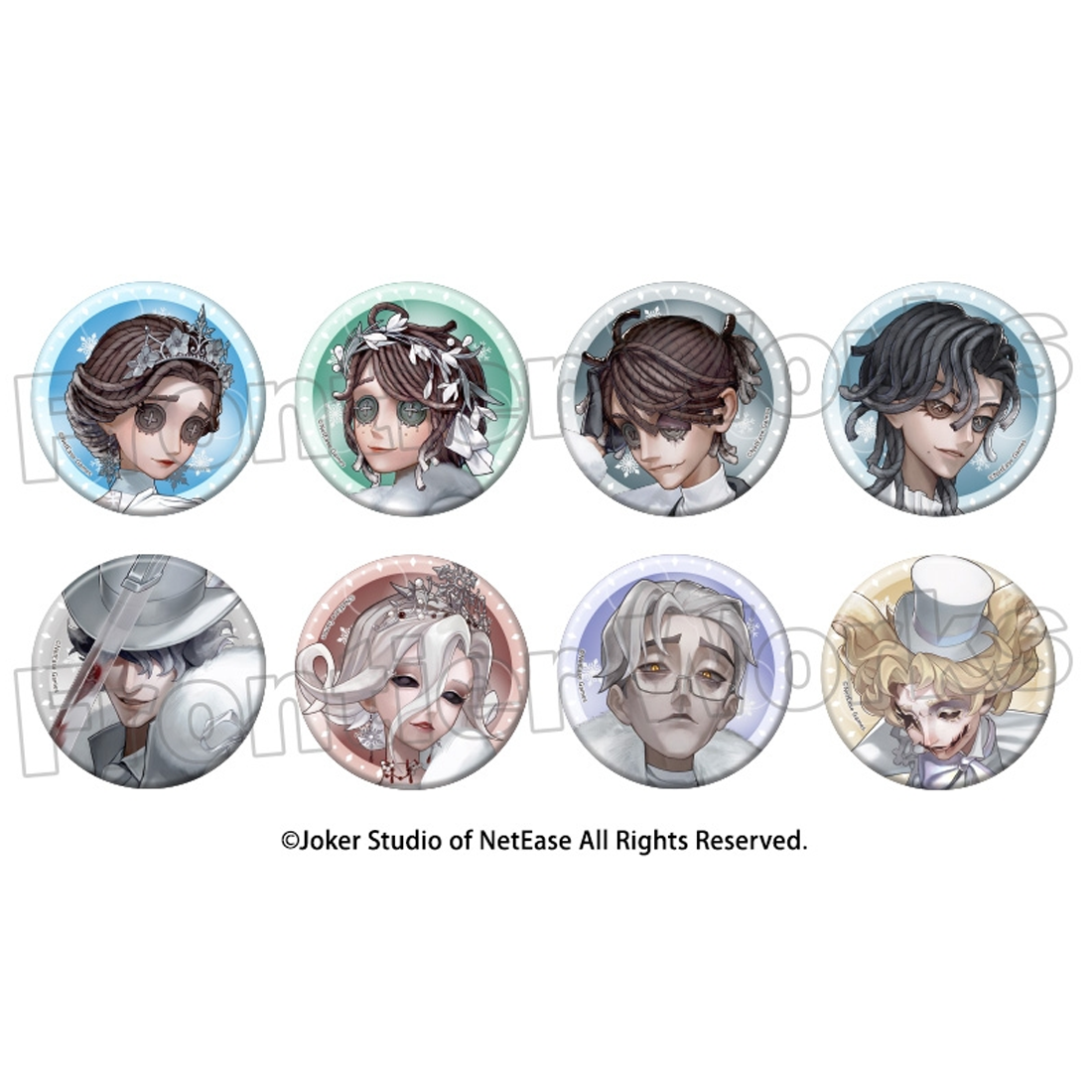 第五人格2026冰雪节正比吧唧徽章