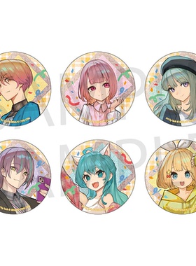 【预定】世界计划多彩舞台 pjsk zozo3大吧唧徽章 ws