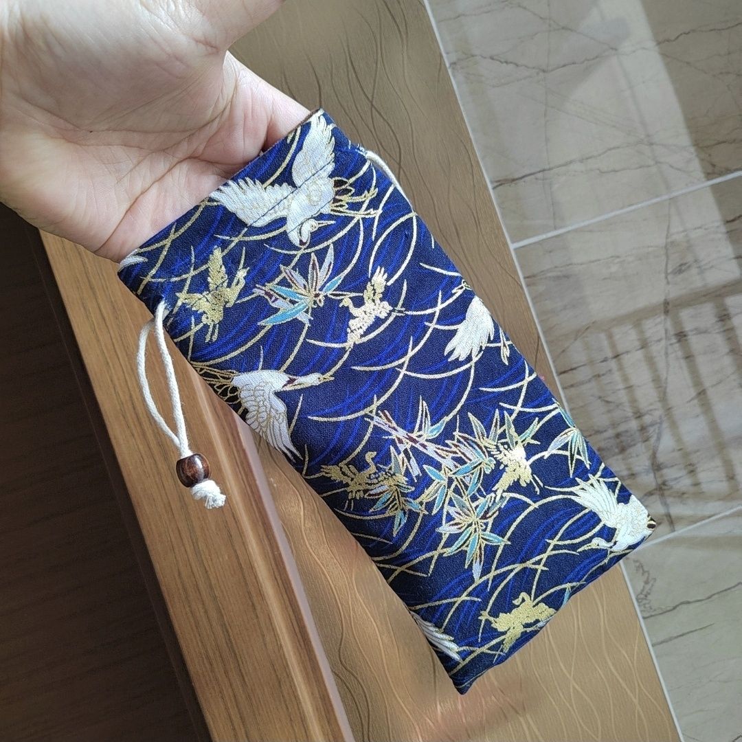适用vivo Y300 Pro+手机布包y200防尘套便携束口抽绳棉麻收纳布袋