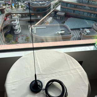 281天线 适用建伍车台VHF271 车载电台对讲机天线 高增益天线吸盘