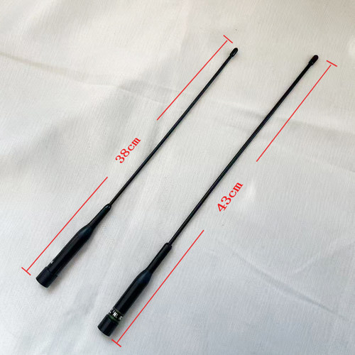 无线电对讲机 R2高增益软橡皮R3车载天线UV双段天线猪尾巴天线