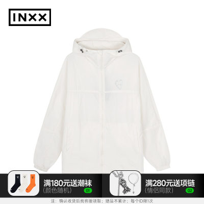 【INXX】APYD潮牌简约logo防晒服男女同款多色拉链开衫APE2145109