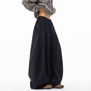 男士 重磅直筒阔腿休闲裤 秋冬季 新款 INXX 运动宽松卫裤 STREET美式