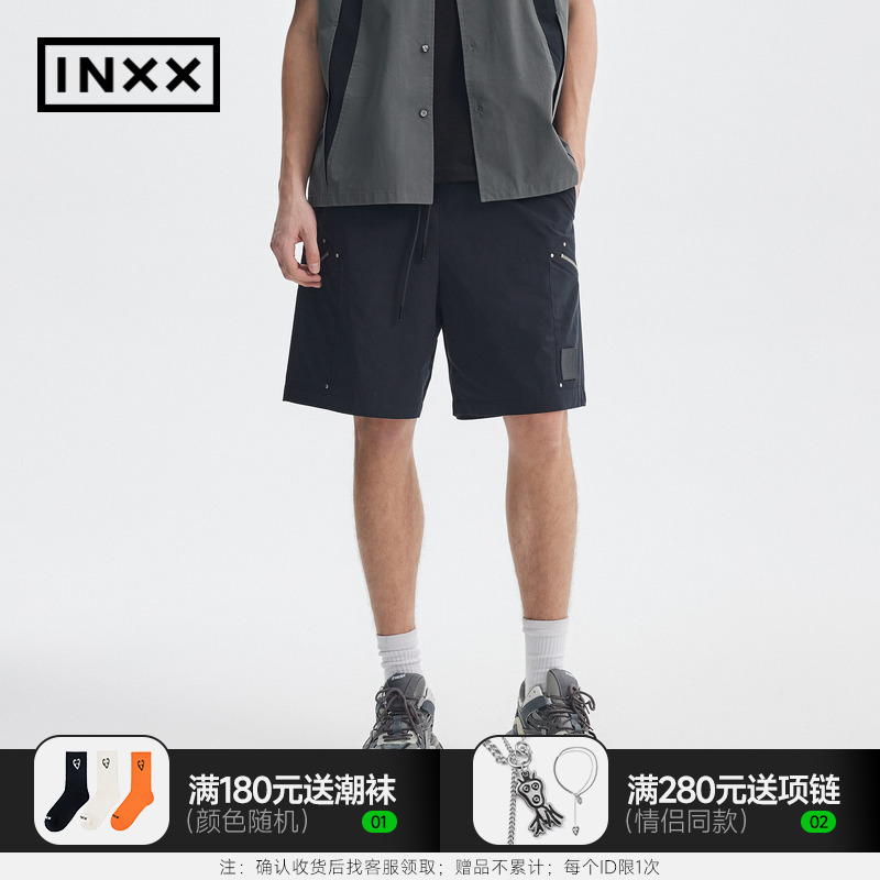 【INXX】APYD时尚潮牌夏新品休闲裤短裤男女同款APE2240604